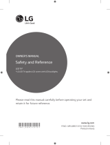 LG 50UF8307 User manual
