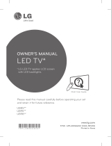 LG 84UB980V User manual