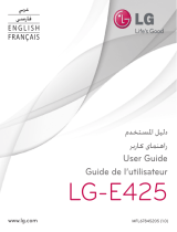 LG LGE425.AKAZBK User manual