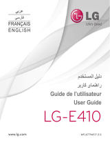 LG LGE410.AZAFBK User manual