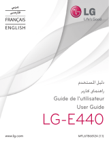 LG LGE440.AAGRWH User manual
