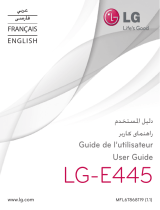 LG E445 User manual