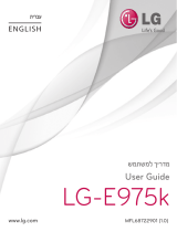 LG LGE975K.ATHABL Owner's manual