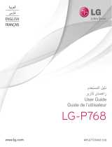 LG LGP768.ATCIBK User manual