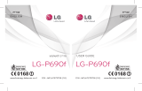 LG LGP690F Owner's manual