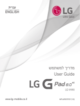 LG LGV490.ATPLWH User manual