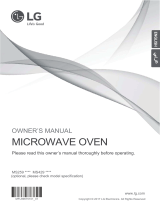 LG MS2595CIS Owner's manual