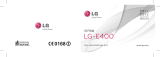 LG LGE400.AVDXPK User manual