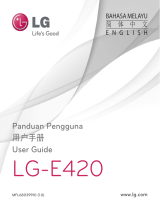 LG LGE420 User manual