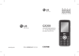 LG GX200.ANGRBK User manual