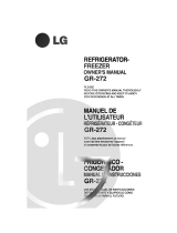 LG GR-272SQ Owner's manual
