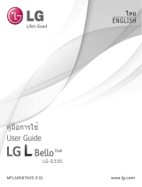 LG LGD335.ACOLKW User manual