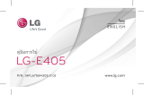 LG LGE405.APRTBK User manual