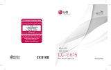 LG E615 User manual