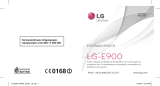 LG LGE900.ANEUBK User manual