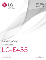 LG LGE435.AHUNBK User manual