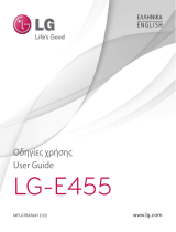 LG E455 User manual