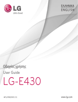 LG LGE430.AVDXWH User manual