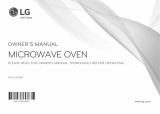 LG MH6342BM Owner's manual