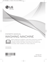 LG WS1509WH Owner's manual