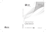 LG GM360I.ACISPW User manual