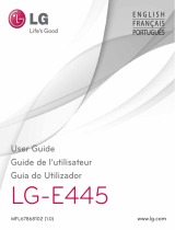 LG LGE445.AINDWH User manual