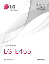LG E455 User manual