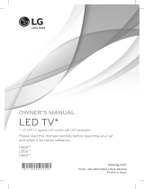 LG 42LB550V Owner's manual