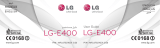 LG LGE400.AHUNBK User manual