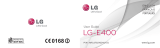 LG LGE400.AO2UPK User manual