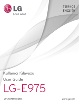 LG LGE975.AAREWH User manual