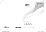 LG GS290 User manual