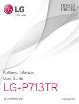 LG LGP713TR Owner's manual
