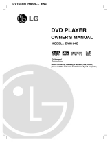 LG DVX164G Owner's manual