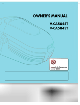 LG V-CA584ST Owner's manual
