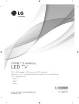 LG 50LB582V Owner's manual