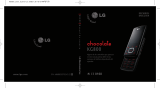 LG Chocolate User manual