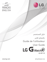 LG LGW110.AREFZZ User manual