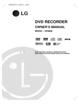 LG DR4800 Owner's manual