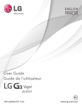 LG D727 Owner's manual