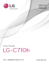 LG LGC710H.ATLSSV Owner's manual