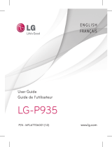 LG LGP935 Owner's manual