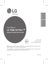 LG HBS-A100.AGEUBK Owner's manual