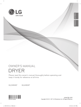 LG DLGX8501V Owner's manual