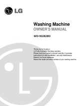 LG WD-90282BD Owner's manual