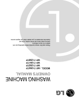 LG WF-T1296TP Owner's manual