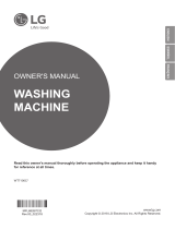 LG Washing Machine [WT7100C] User manual