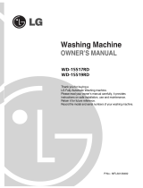 LG WD-13517RD Owner's manual
