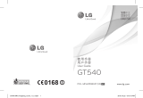 LG GT540.ATCITS User manual