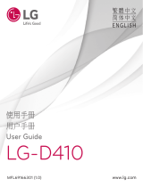 LG LGD410.AHKGBK User manual